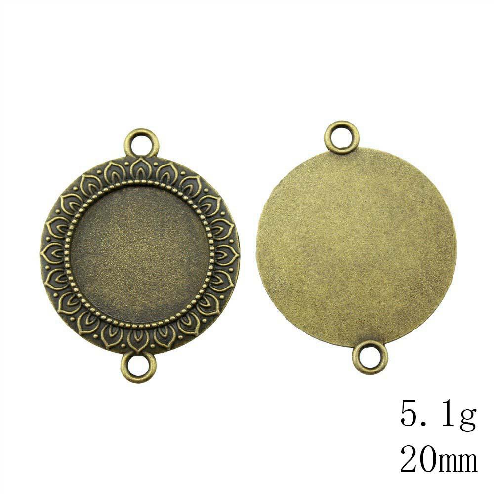 Bijuterii și Accesorii de Ziua Mamei Potrivite pentru Cabochon de Sticlă Rotund 20mm Bază Setare Tavă Bezel Piese Accesorii Bijuterii Accesorii pentru Bărbați