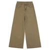 Khaki American High-waisted Women's Jeans Spring New Solid-color Commuter Versatile Wide-leg Pants