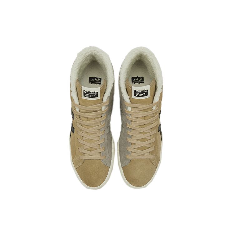 ONITSUKA TIGER Fabre RB Barevně blokované fleecové ležérní odolné polobotky Unisex tenisky Hnědé 1183B809-200