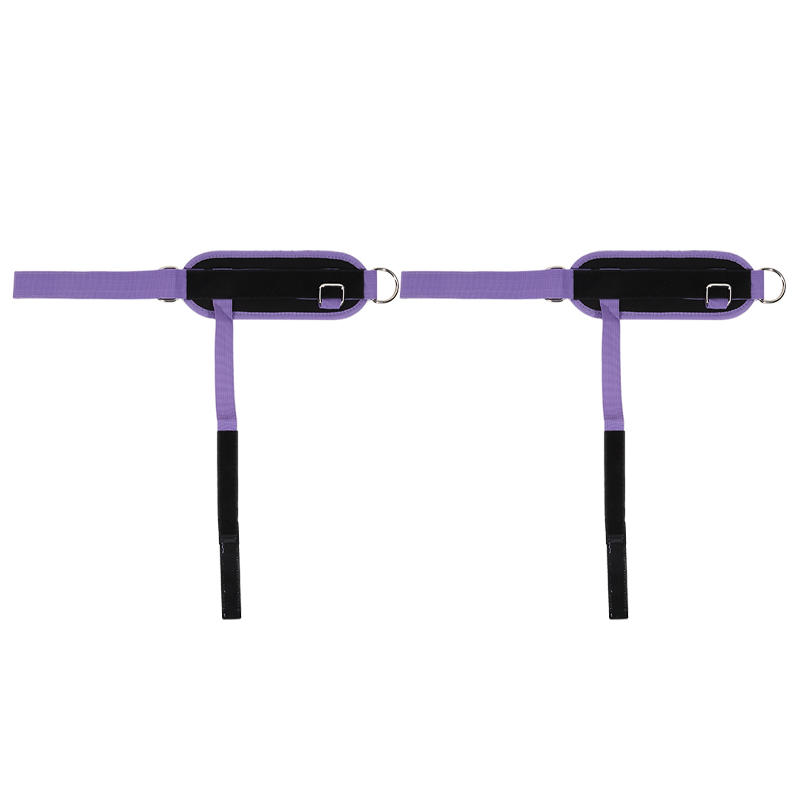 

Нейлоновая ремешок на лодыжку для ног и ягодиц, тренировочная лента, регулируемая пряжка, фитнес-аксессуар для тренажерного зала, домашних тренировок One Size фиолетовый