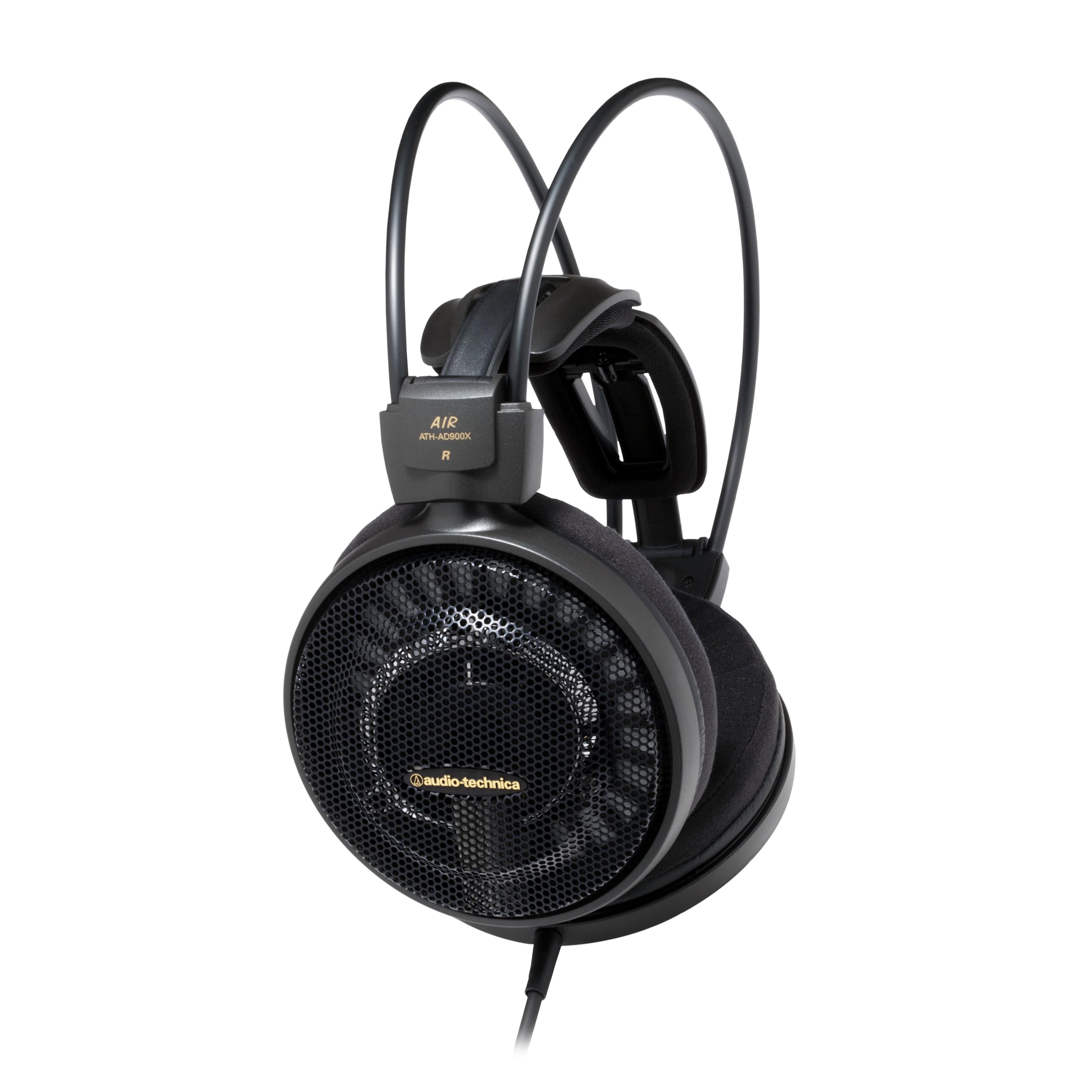 

Wired 3m Audio-Technica ATH-AD900X Headphones, Open-Back Cable, чёрный
