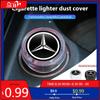 GLC GLB Car Cigarette Lighter Cover Dust Proof Cap Decoration Plug For Mercedes Benz C180 C300 W124 W176 W177 C200 C260 GLC CLE