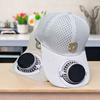 Sun with Sun Upgraded USB Charging Hat Hat Indoor Outdoor Portable