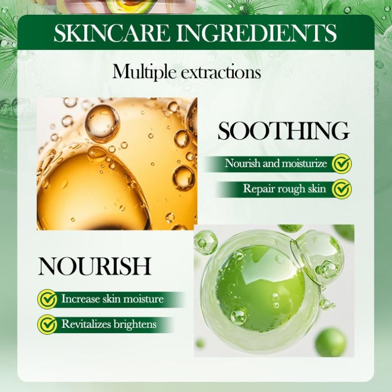 3pcs Honey Avocado Nourishing Mask SADOER Moisturizing Hydrating Moisturizing Mask