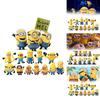 Adorable Minion Figures Set 12 Pieces Perfect For Collectors And Kids Gifts