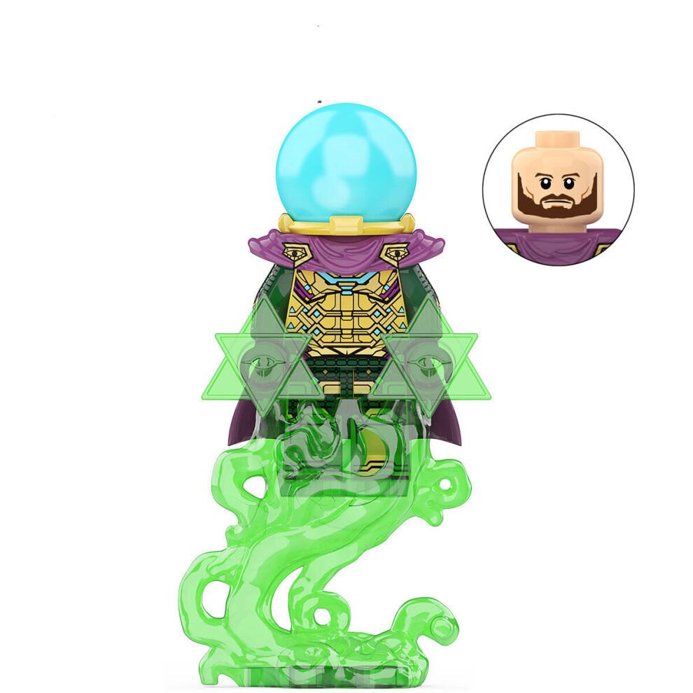 8PCS Spider-Man Dr. Strange Green Devil MiniFigures Toys Fit Lego