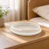 Shallow Dome Lamp Cover with Flared Edge Energy Efficient Acrylic Fan-Mounted
