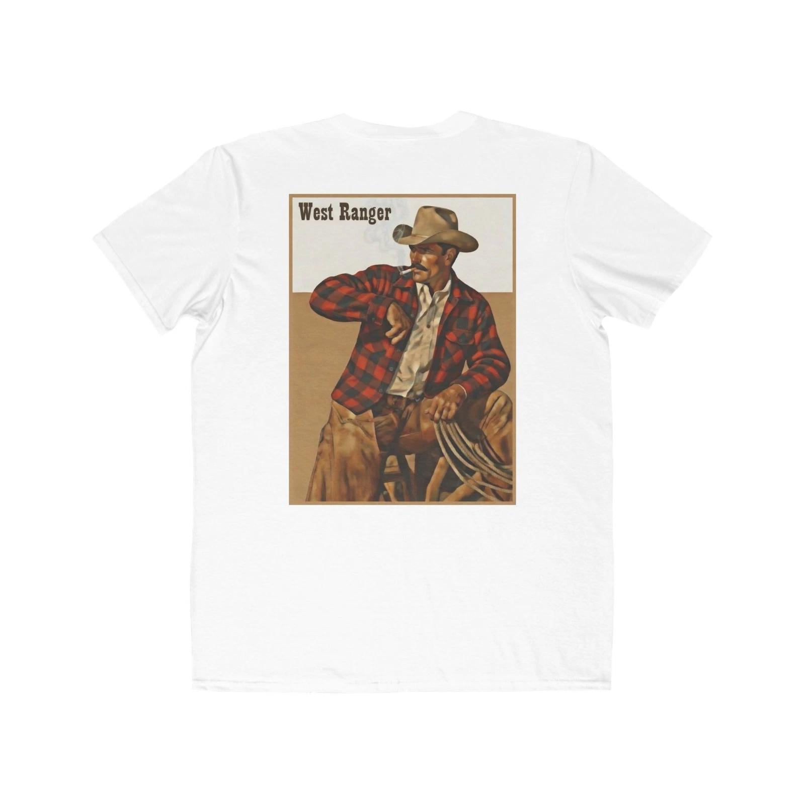 

Western Cowboy Old West Texas T-shirt Lightweight Tee XL