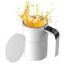 Magnetic Stirring Coffee Mug Electric Rechargeable Self Stirring Cup with LCD Thermometer for Milk Cocoa Office Kitchen Travel