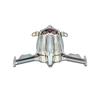 Chrom-Stößel-/Heberblock-Akzent-Zierabdeckung für Harley Twin Cam 00–17 Touring Electra Glide Dyna Fat Bob Breakout