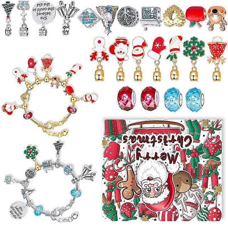 Children’s Bracelet Making Kit - DIY Christmas Gift Box for Girls