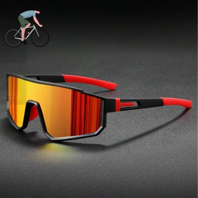 Outdoor Sports Cycling Glasses Large Frame Colorful Sun Protection