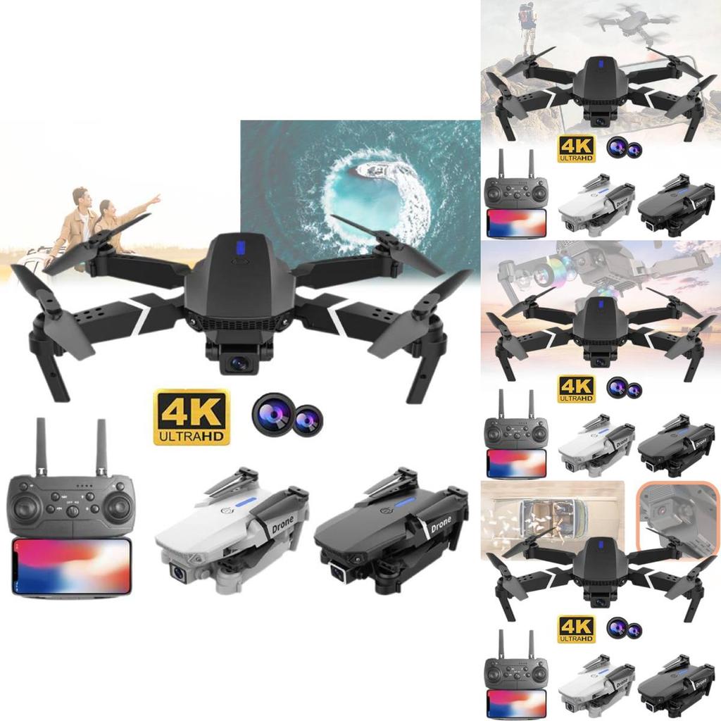 E88 Pro 4k Dual-Kamera Faltbare Drohne Fernbedienung Quadcopter Mit Handheld-Geschenkbox