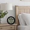 Alarm Clock / Round Lightweight Wall with Snooze Function for Office And Kitchen