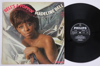 LP Record MADELINE BELL  Bells A Poppin BL7818 PHILIPS 1967 UK SoulFunk Used