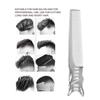 Aluminum Material Professional Anti-Static Haircut Comb Hair Salon Comb  All Hair Types