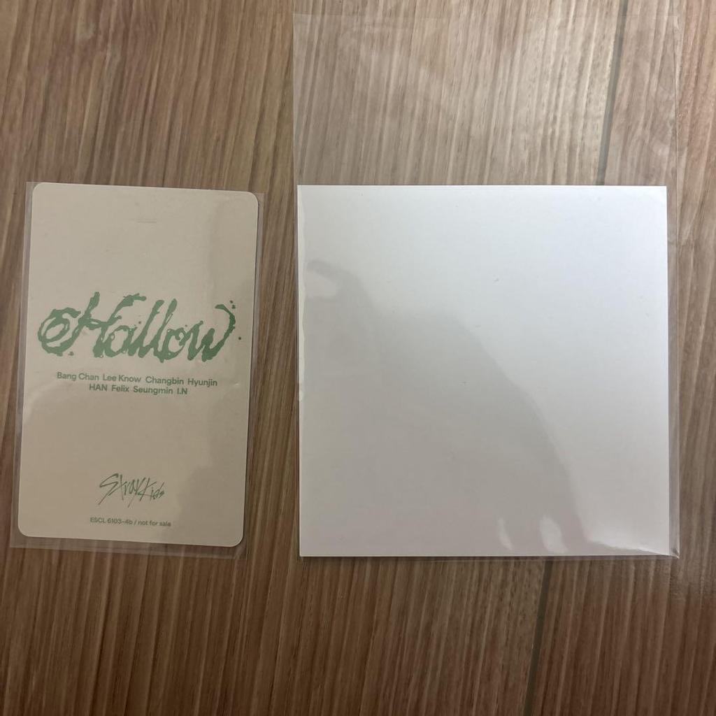 [USED] Stray Kids Ien Sauna Runtray, Trading Cards, TSUTAYA Bonus Colored Paper