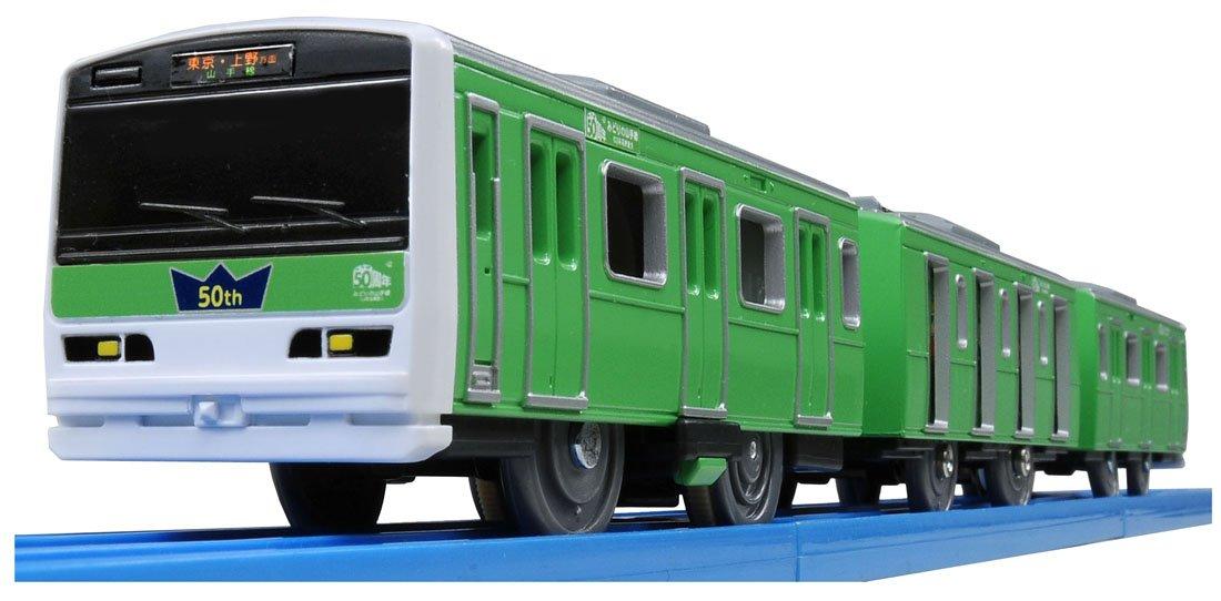 

Plarail Я люблю это Веселая серия поездов E231 Зеленая линия Яманотэ тоже!