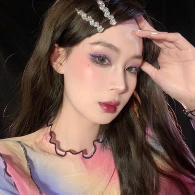Barrettes Style Coréen Pour Filles Kpop Populaire Pince à Cheveux Élégante Exquise Clip Cheveux Côté Accessoire Cheveux Femme