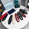 Fashion The 2025 New Square-Toed Low-Heeled Flat Shoes Are A Stunning French Flip-Top For Women'S Outerwear