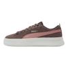 Puma Smash Platform Fashion Versatile Low-Top Sneakers Women sneakers Brown Pink 366488-18