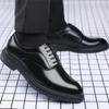 Mode Lederschuhe Herren Atmungsaktiv Schwarz Weiche Sohle Mann Business Formelle Kleidung Freizeit Hochzeit Zapatos Hombre