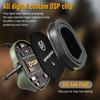 YHKEMA E91 Tactical Headphones Helmet Compatible PTT Active Noise Cancelling Earmuffs for Shooting Hearing Protection