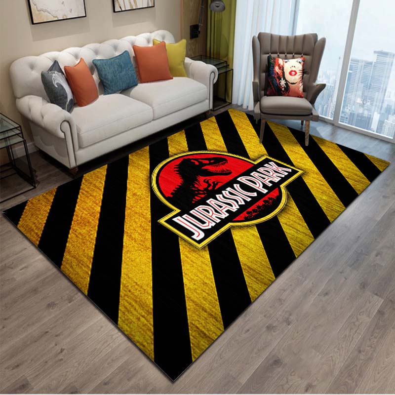 15 Size Jurassic-Park Dinosaur Area Rug Large Animal Carpet for Living Room Bedroom Sofa Doormat Decor,Child Non-slip Floor Mat
