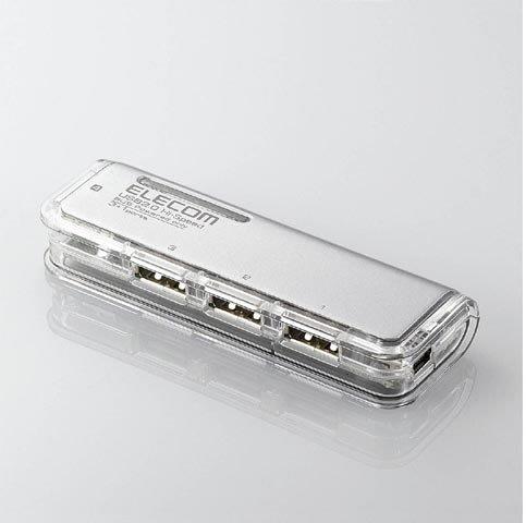 

ELECOM 4-Port USB 2.0HUB U2H-J4BLSV