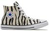 Converse Archive Print Chuck Taylor All Star High Top In Black/Greige 166258C