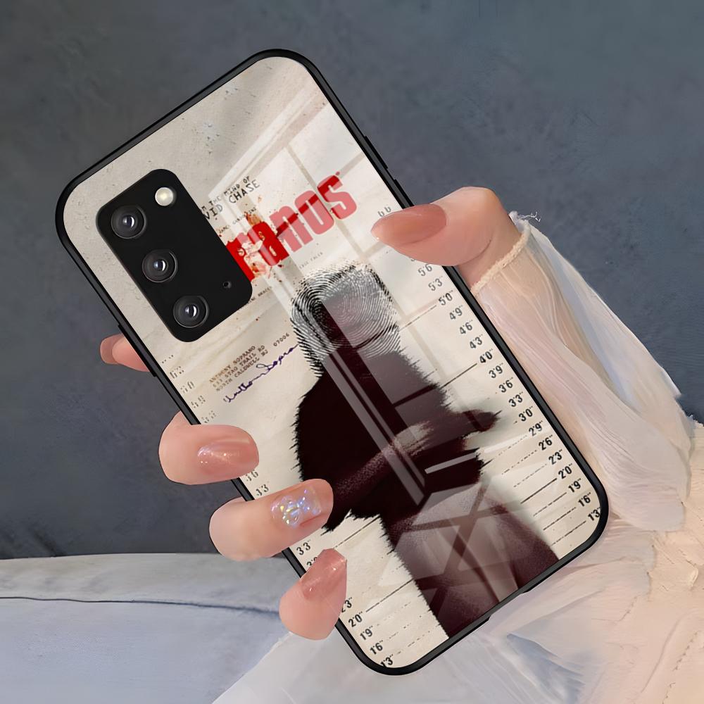T-The Sopranos TV Phone Case For Samsung S26 S25 Plus S20 S20 Plus S22 Ultra S23 FE S21 Plus S21 Ultra Glass Cover