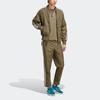 Adidas Originals Adicolor Parley Track Top With Side Stripe Logo Embroidery Men Tops Olive-Green HS2089