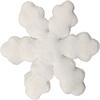 Snowflake Throw Pillow Sofa Cushion Living Room Décor Accent Plush Toy Decorative Pillow for Home Comfort and Style