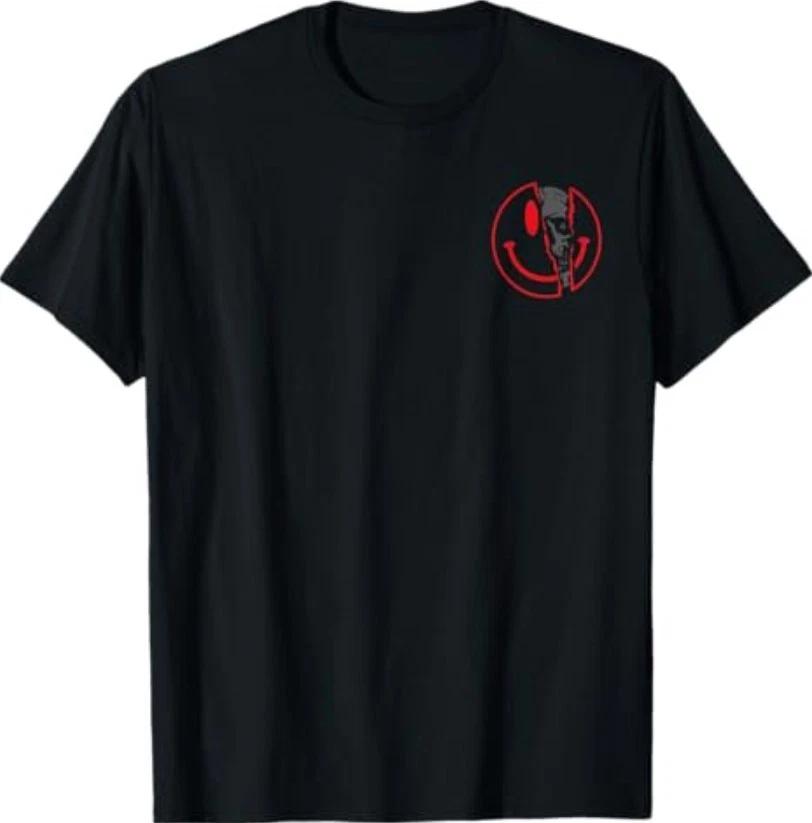 Confused Smile I m Broken Invisible Illness I m OK Broken T-Shirt M