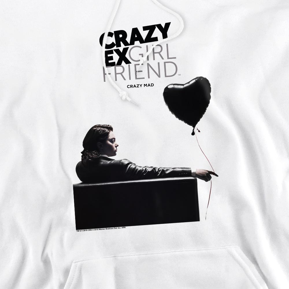 Crazy Ex-Girlfriend Mens Crazy Mad Hoodie