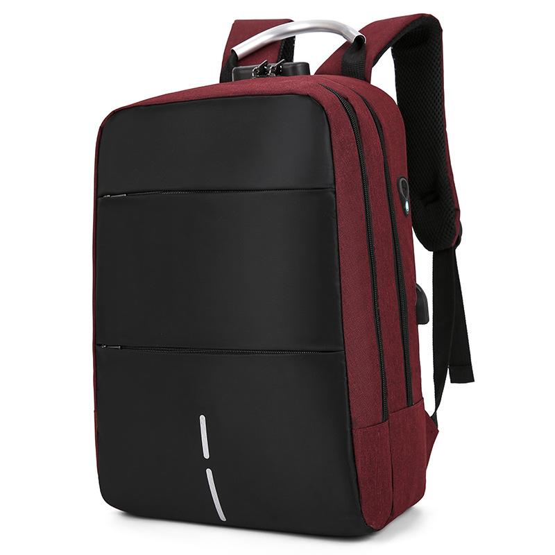 TS JYL laptop bag,15.6 Inch Laptop Backpack Casual Student Multi-Layer Bag 15/15.6 inches красный