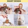 1PC Travel Summer Hat Strap Travel Hat Clip Leather Golf Baseball Hat Clip Simple