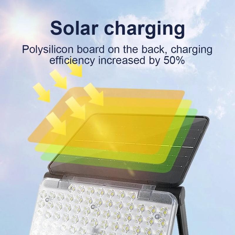 1/2/3PCS LED Solar Light Outdoor 132 LED Spotlights IP65 Waterproof Motion Sensor Human Solar Flood Security Wall Lights 3 Modes