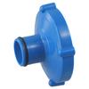 80mm auf 32mm Schwimmbadschlauchadapter für Intex Poolanschlüsse und Hähne PVC Blau Schlauchadapter Ersatz Poolzubehör