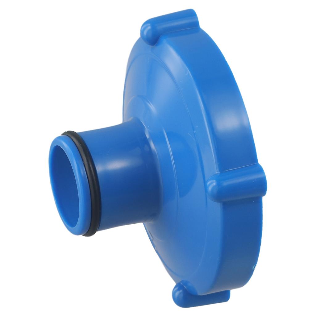 80mm auf 32mm Schwimmbadschlauchadapter für Intex Poolanschlüsse und Hähne PVC Blau Schlauchadapter Ersatz Poolzubehör