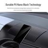 PU Silicone Non-slip Car Dashboard Mat: High-Temp Resistant Mobile Phone Holder with In-car Storage