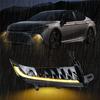 Strange Front Bumper Fog Light For Toyota Camry SE XSE 2025 DRL White Daytime Running Light Amber Turn Signal Lamp Accessories