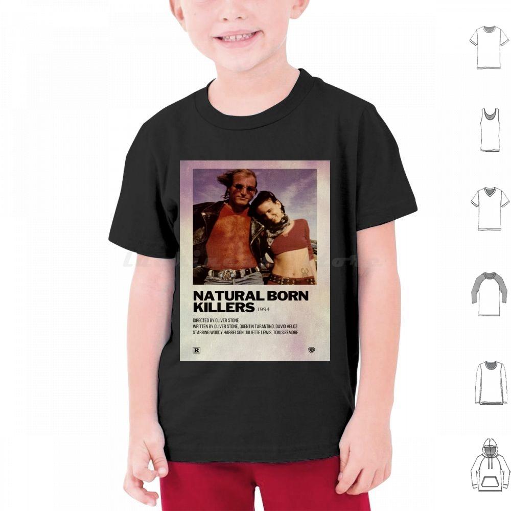 Natural Born Killers Poster T Shirt Big Size 100 Cotton Natural Born Killers Quentin Tarantino Tarantino Mickey And Mallory