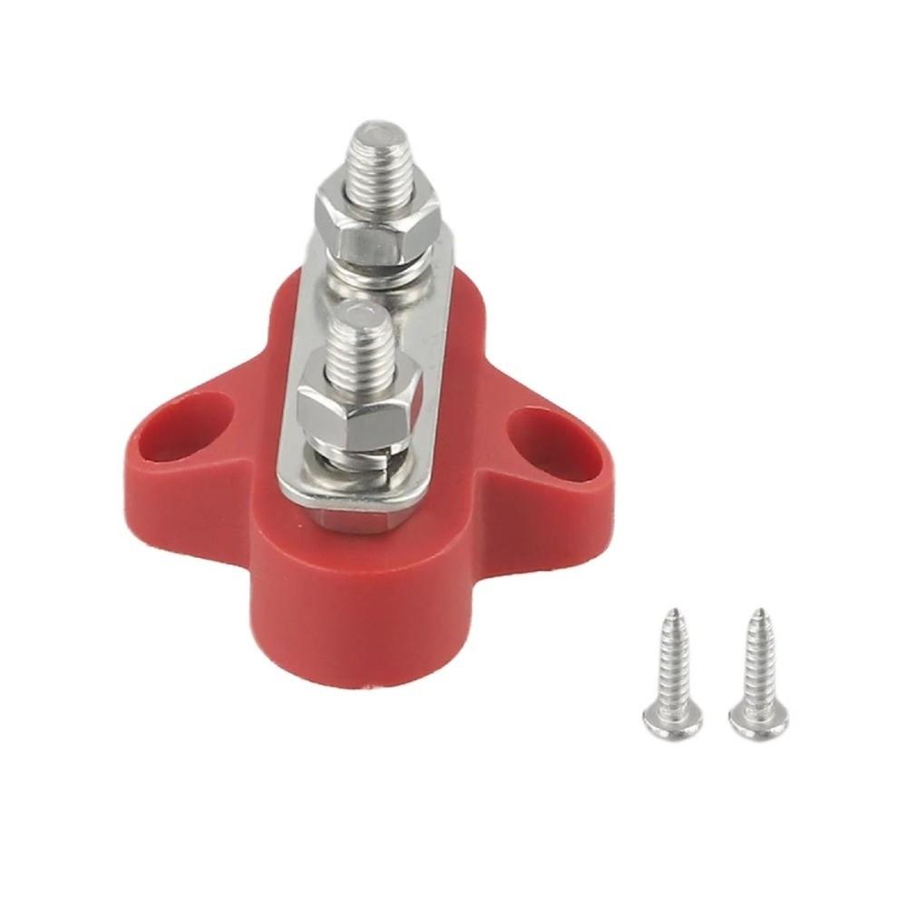 Corrosion Resistant Battery Connection Kit Flame-Retardant Dual Connection Bolt Car Battery