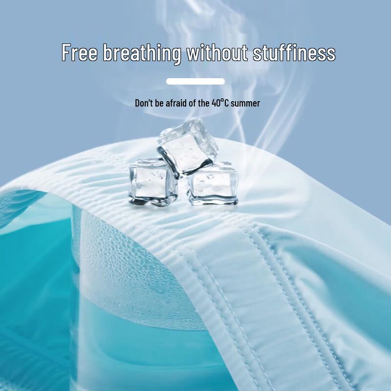 Langsha Men's Ice Silk Cooling Boxer Briefs