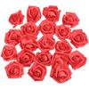 20 Pcs 7cm Foam Rose Head Artificial Flowers For Wedding Party Home Decor DIY Crafts Simulated Rose Accessories