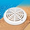 Plastic Pool Main Drain Cover with Screws Suit for Swimming Pools Replacement Accessary
