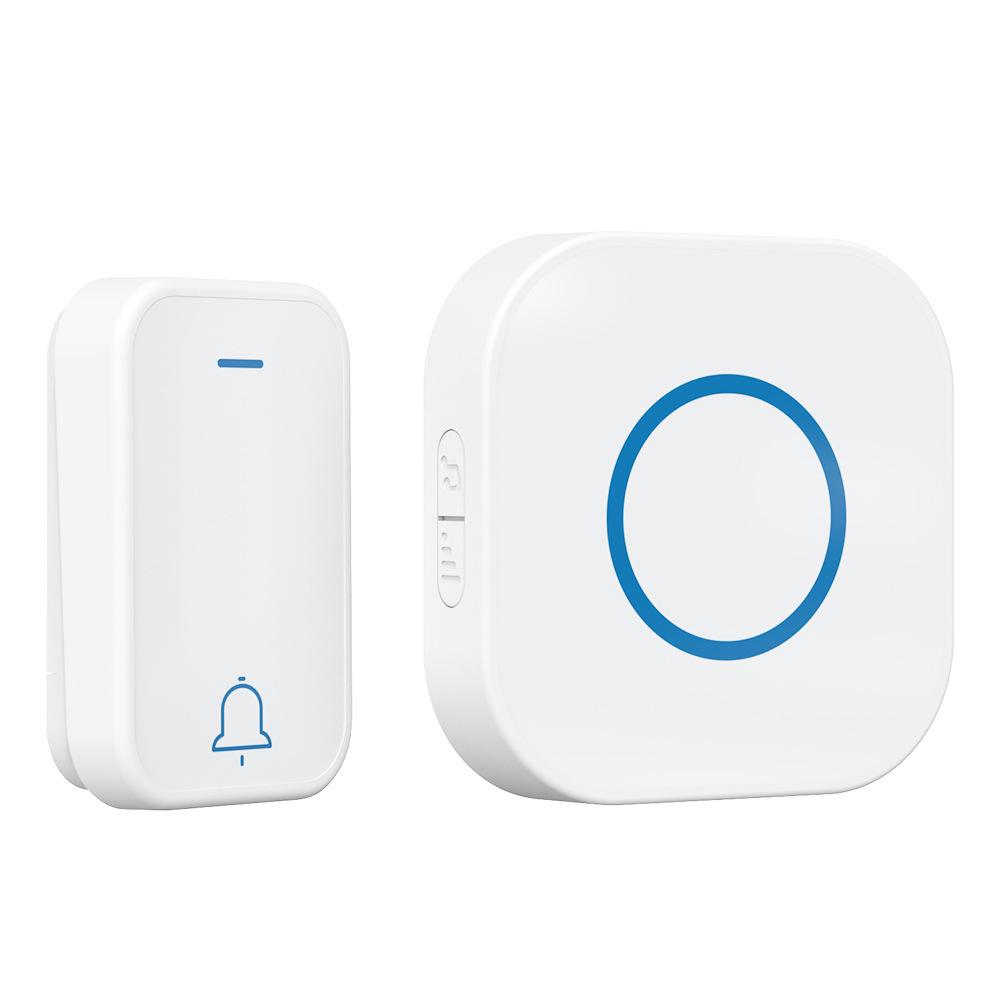 

Беспроводной дверной звонок с высокой громкостью, 38 мелодиями и пейджером с большим радиусом действия, проникающим через стены, для пожилых людей