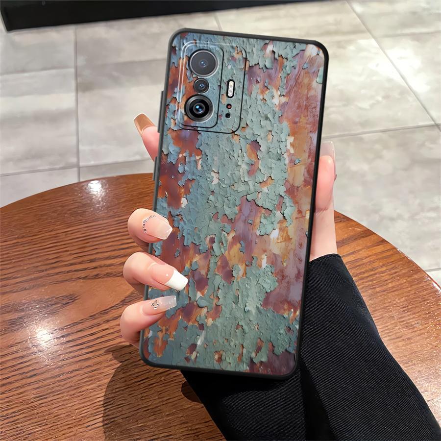 Retro Rust Phone Cover Case for Xiaomi Mi 9 11T 14 Pro 9T 10 11 13 Lite 10T CC9Pro 13