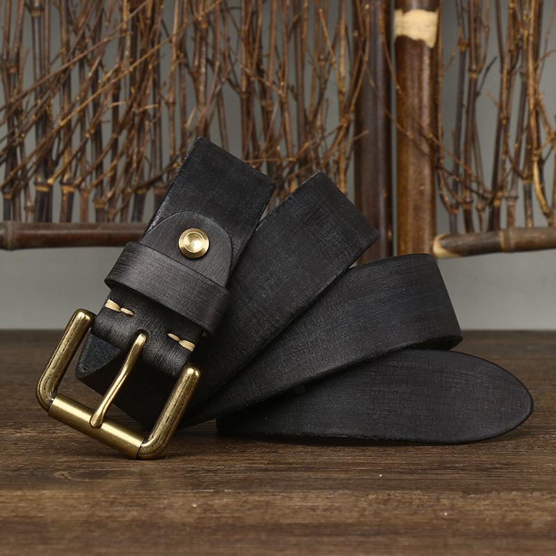 Cureaua pentru bărbați din piele de vacă, cu stratul întâi, cu cataramă, curea pentru bărbați, ocazională, pentru tineret, la modă, cu pantaloni